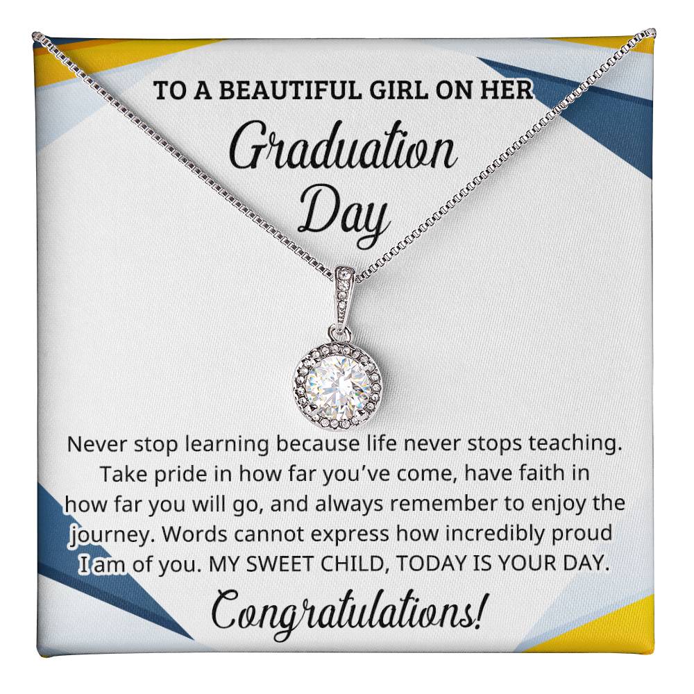 Perfect Graduation Gift - Congratulations - Eternal Hope Necklace