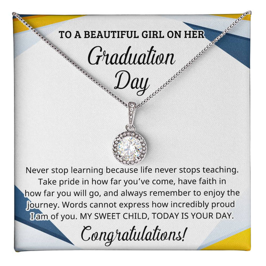 Perfect Graduation Gift - Congratulations - Eternal Hope Necklace
