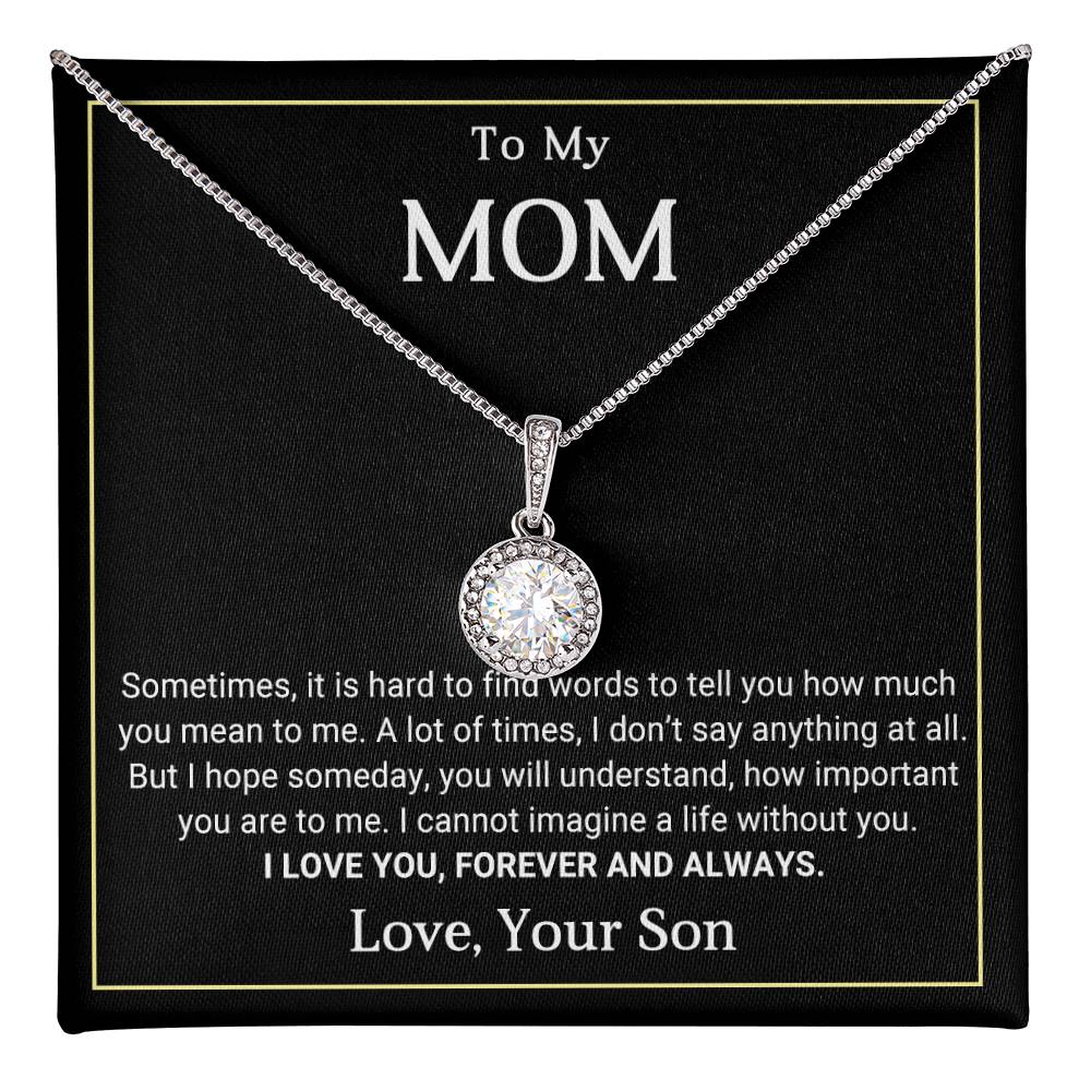 TO MY MOM - ETERNAL HOPE NECKLACE