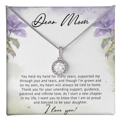 DEAR MOM - MOTHER'S DAY BEST GIFT FOR MOM - ETERNAL HOPE NECKLACE