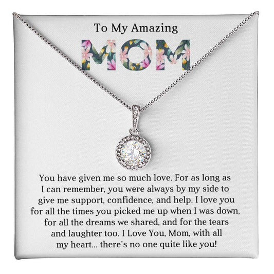 PARA MI INCREÍBLE MAMÁ - EL MEJOR REGALO PARA MAMÁ - COLLAR DE ESPERANZA ETERNA 