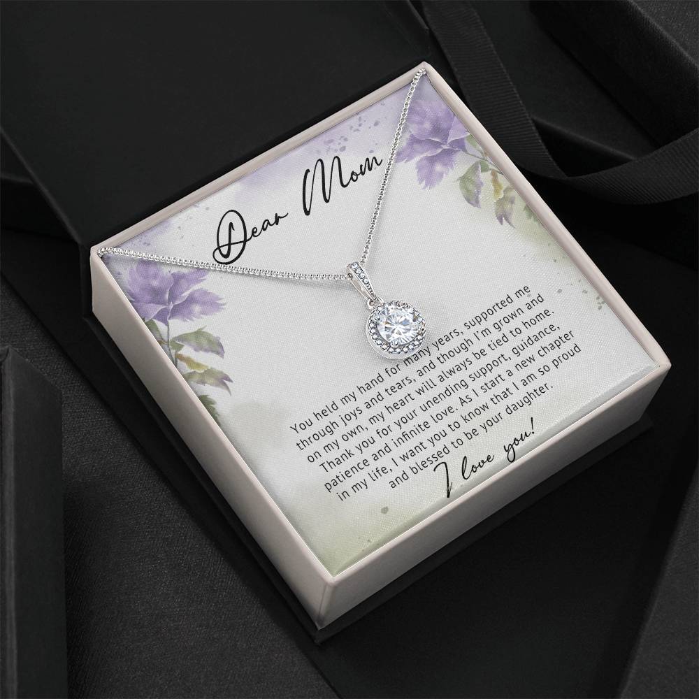 DEAR MOM - MOTHER'S DAY BEST GIFT FOR MOM - ETERNAL HOPE NECKLACE