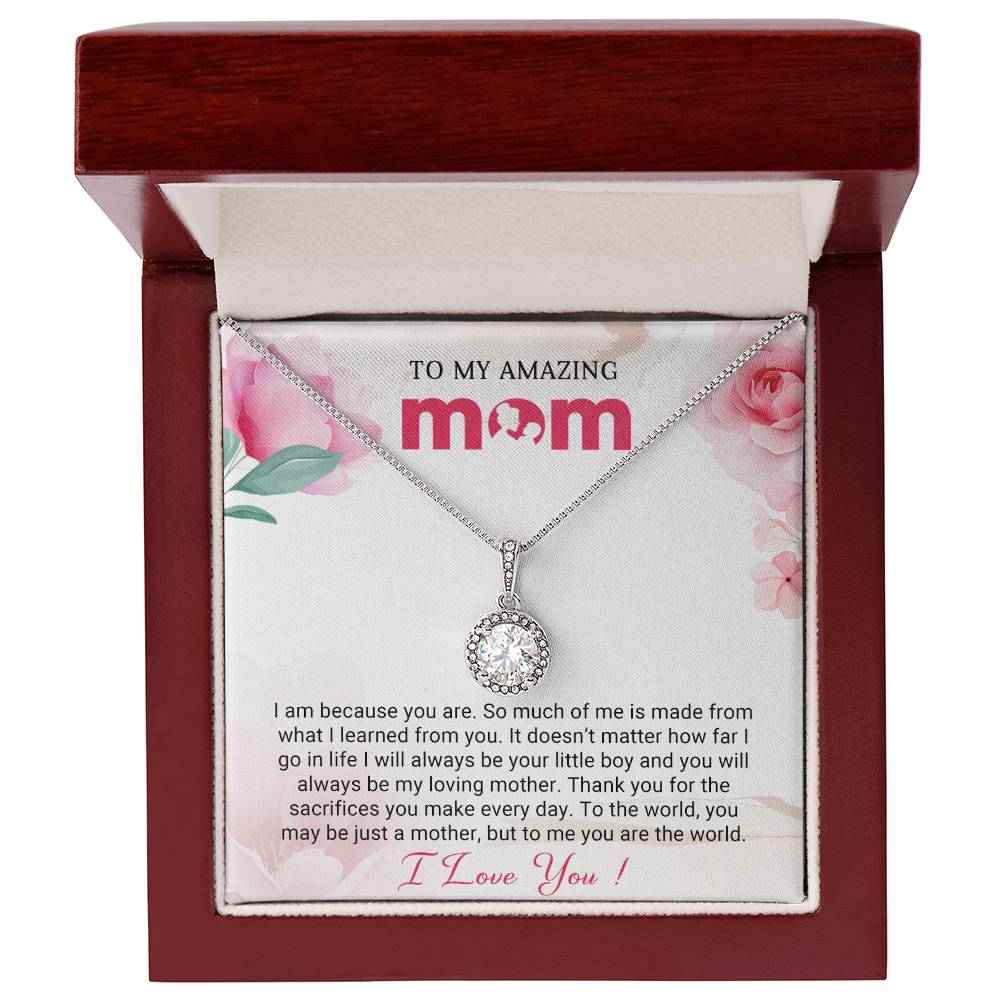 TO MY AMAZING MOM - MOTHER'S DAY BEST GIFT FOR MOM - ETERNAL HOPE NECKLACE