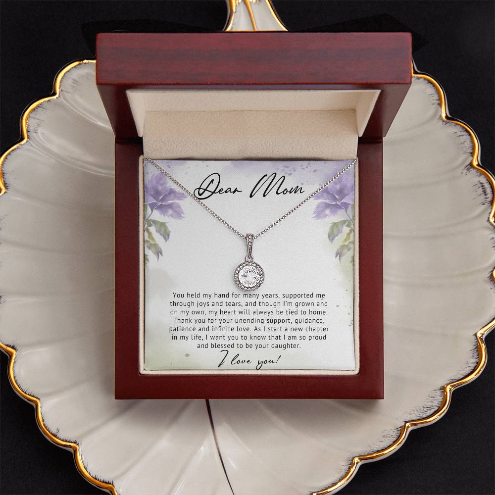 DEAR MOM - MOTHER'S DAY BEST GIFT FOR MOM - ETERNAL HOPE NECKLACE