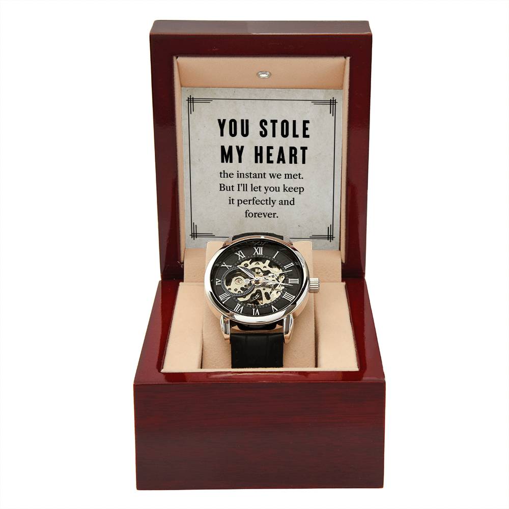 Openwork Watch - You Stole My Heart