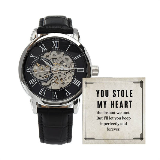 Openwork Watch - You Stole My Heart