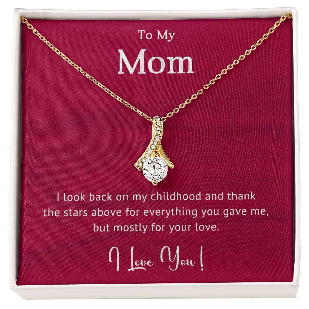 TO MY MOM - MOTHER'S DAY BEST GIFT FOR MOM - ALLURING BEAUTY NECKLACE