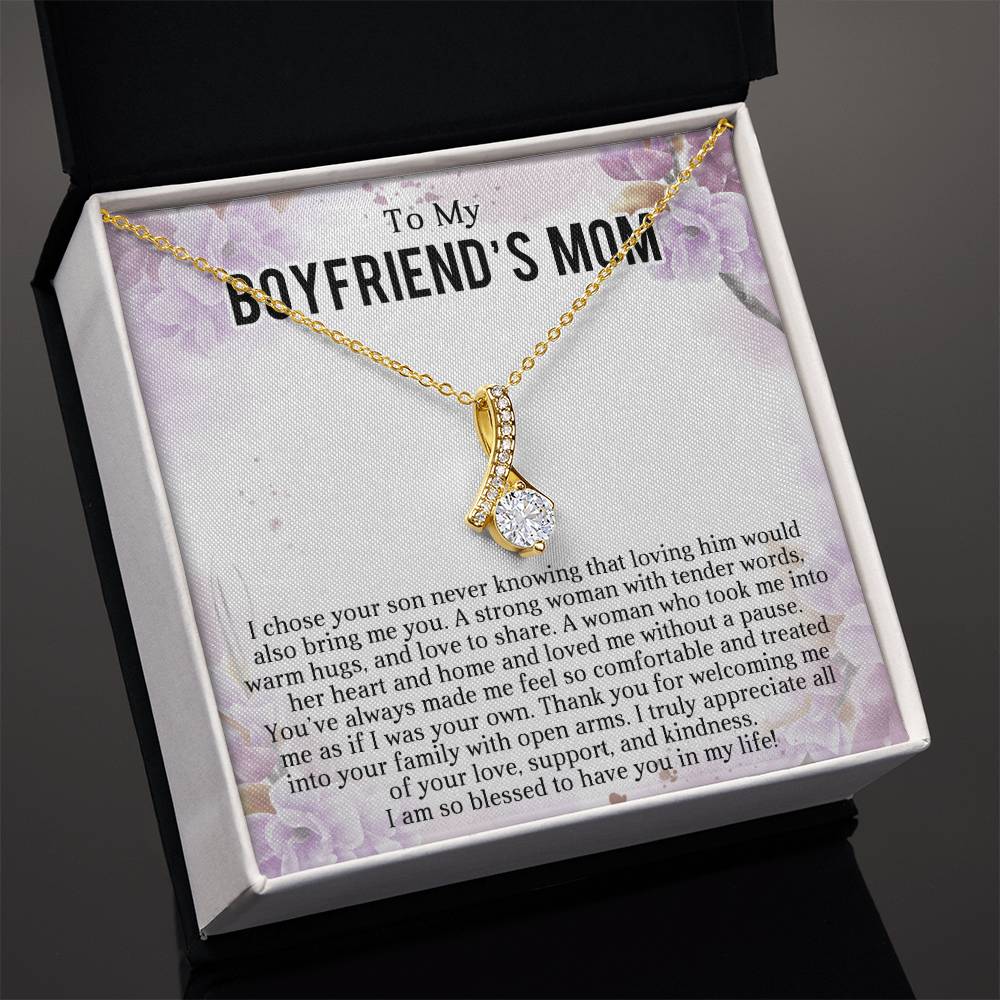 TO MY BOYFRIEND'S MOM - MOTHER'S DAY BEST GIFT - ALLURING BEAUTY NECKLACE