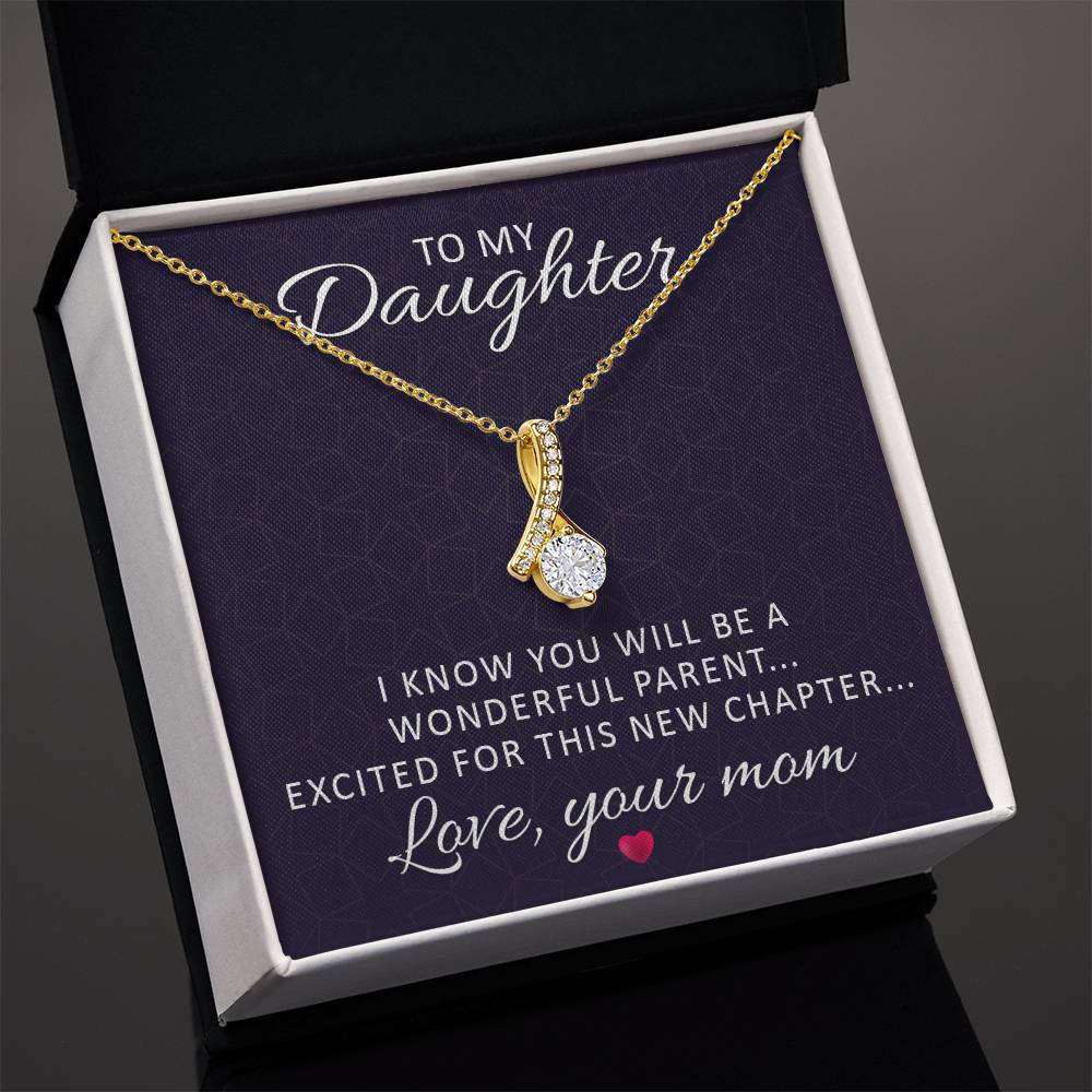 To My Daughter - Alluring Beauty Necklace