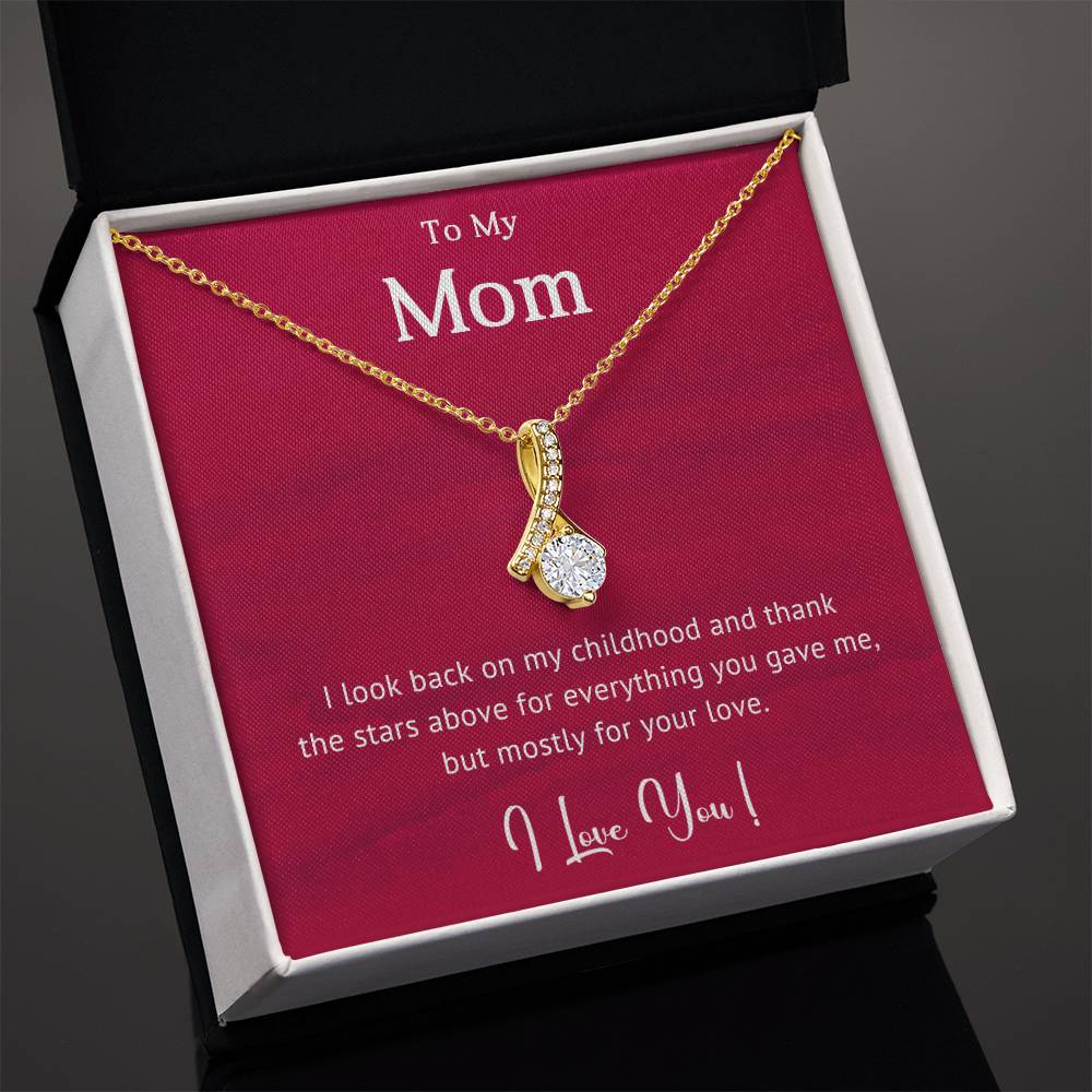 TO MY MOM - ALLURING BEAUTY NECKLACE