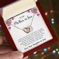 TO MY MOTHER-IN-LAW - MOTHER'S DAY BEST GIFT - INTERLOCKING HEARTS NECKLACE