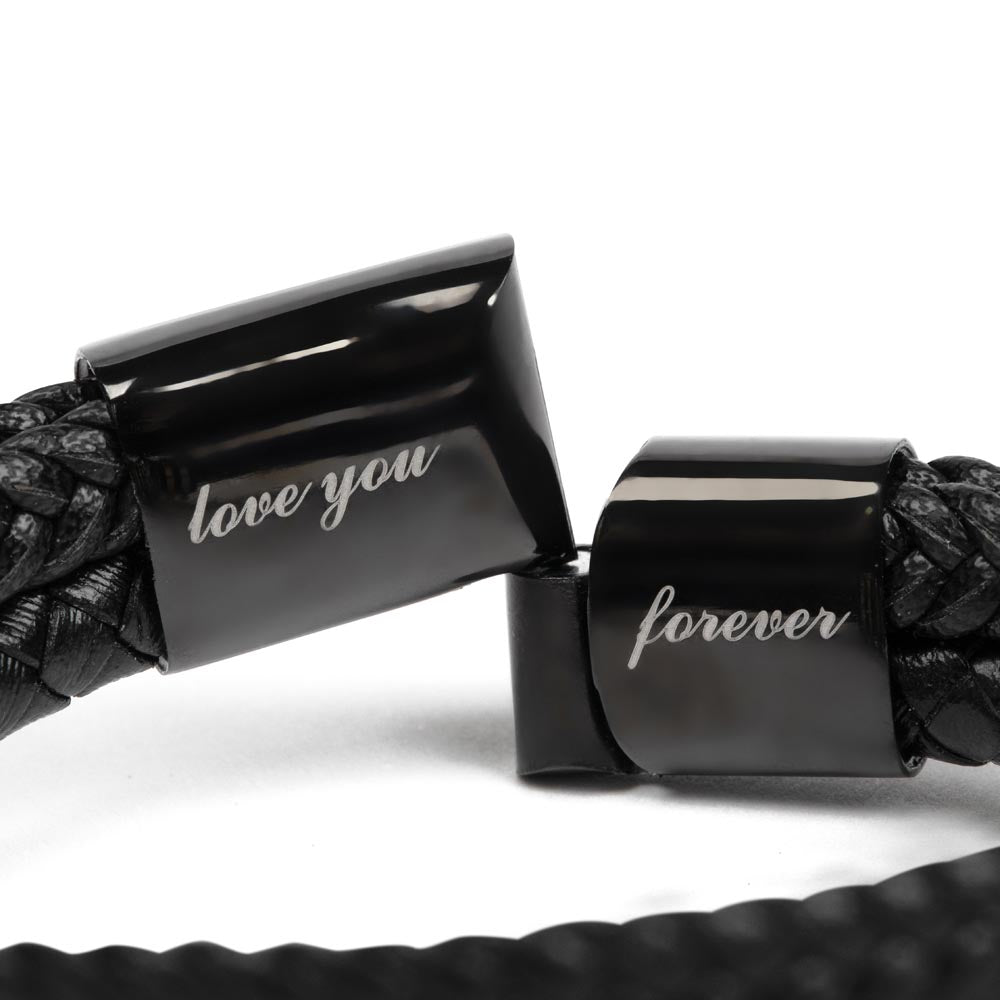 Love You Forever Bracelet - To My Husband Every Beat