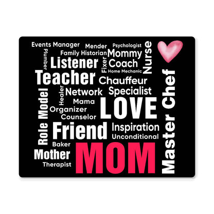 Mom - High Gloss Metal Art Print