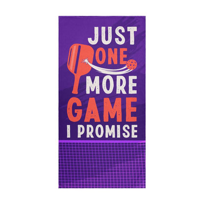 Just One More Game I Promise, Sports Towel