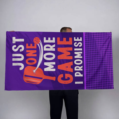 Just One More Game I Promise, Sports Towel