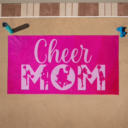 Cheer Mom, Beach Towel