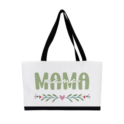 Mama Weekender Tote Bag Black