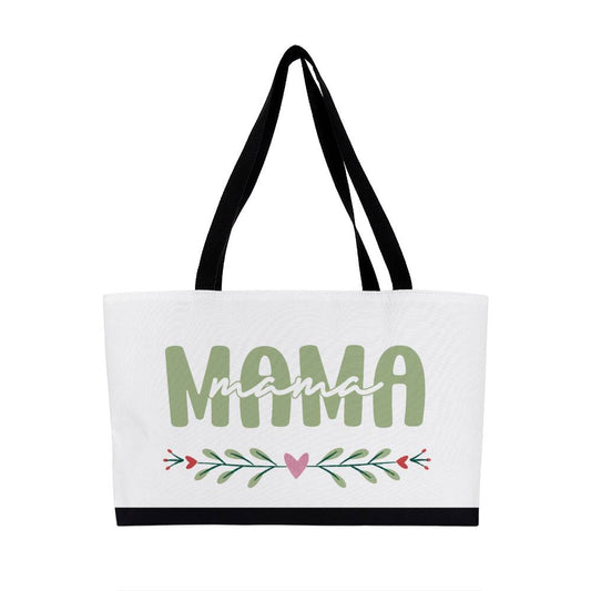 Mama Weekender Tote Bag Black
