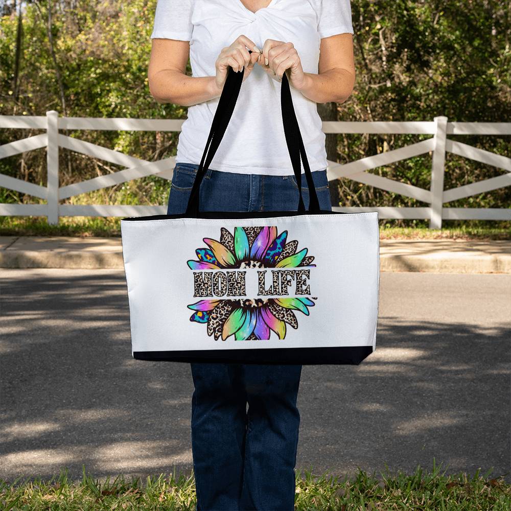 Mom Life Weekender Tote Bag