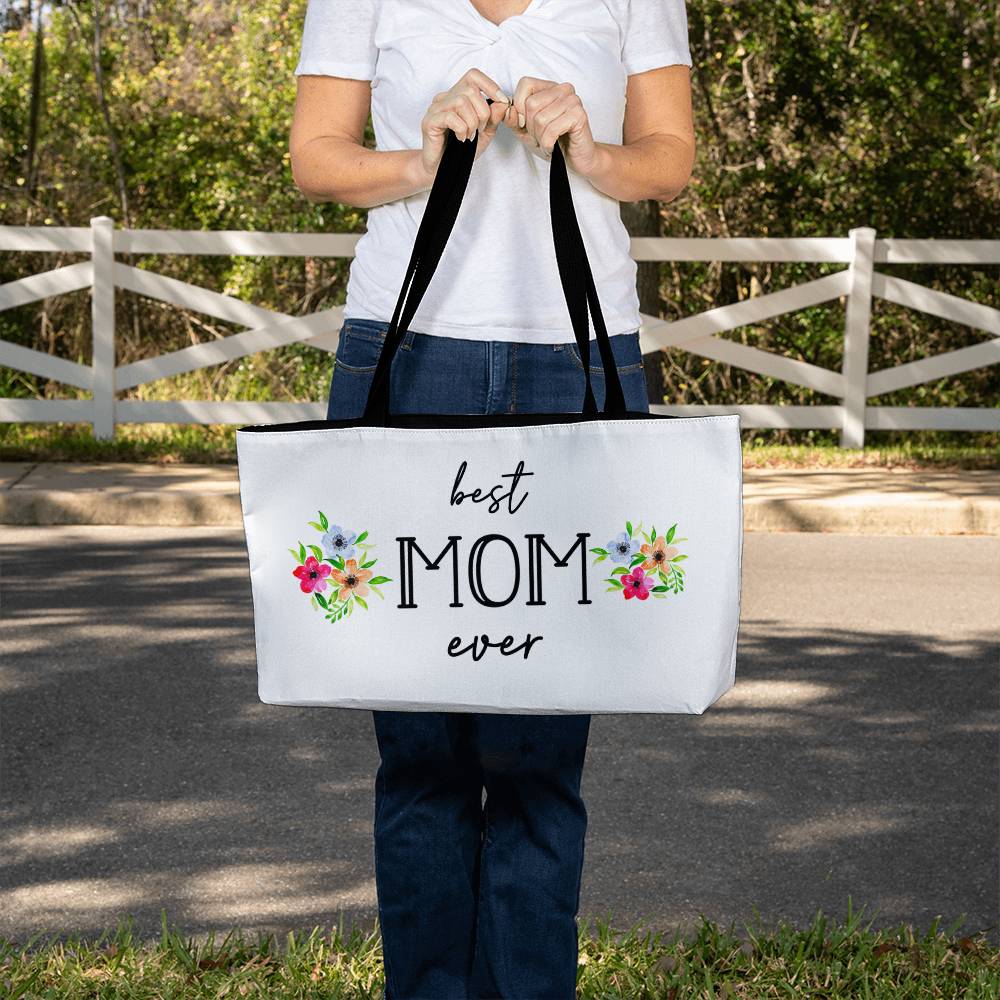 MOM - HAPPY MOTHER'S DAY - WEEKENDER TOTE