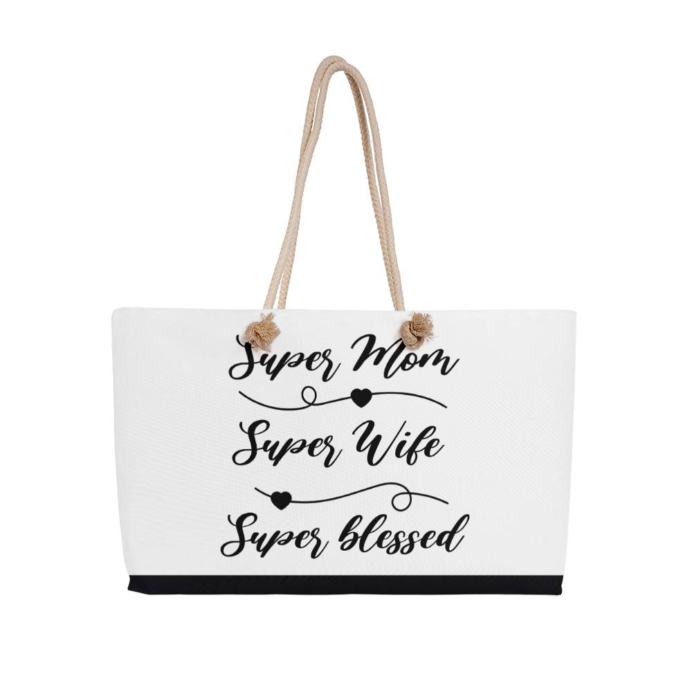 Super Mom Weekender Tote Bag