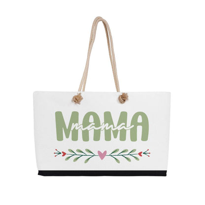 Mama Weekender Tote Bag Black