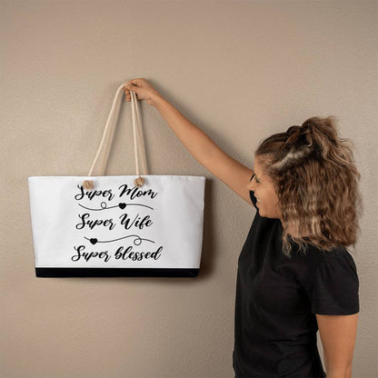 Super Mom Weekender Tote Bag