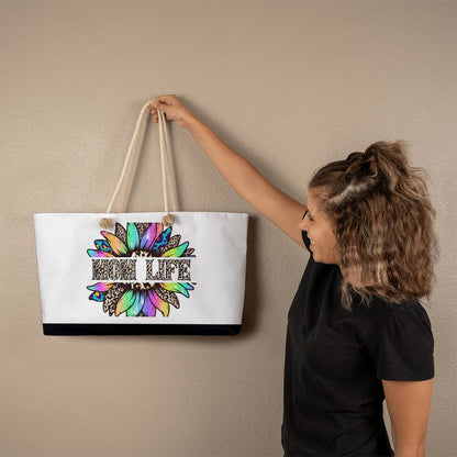 Mom Life Weekender Tote Bag