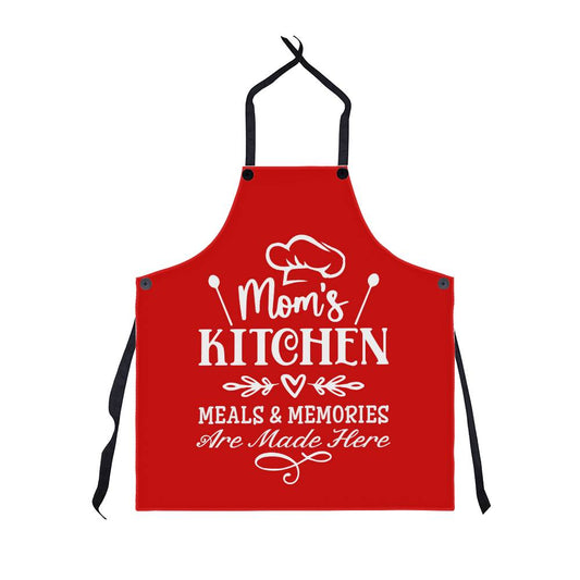 Mom's Kitchen, Meals & Memories Are Made Here, Apron