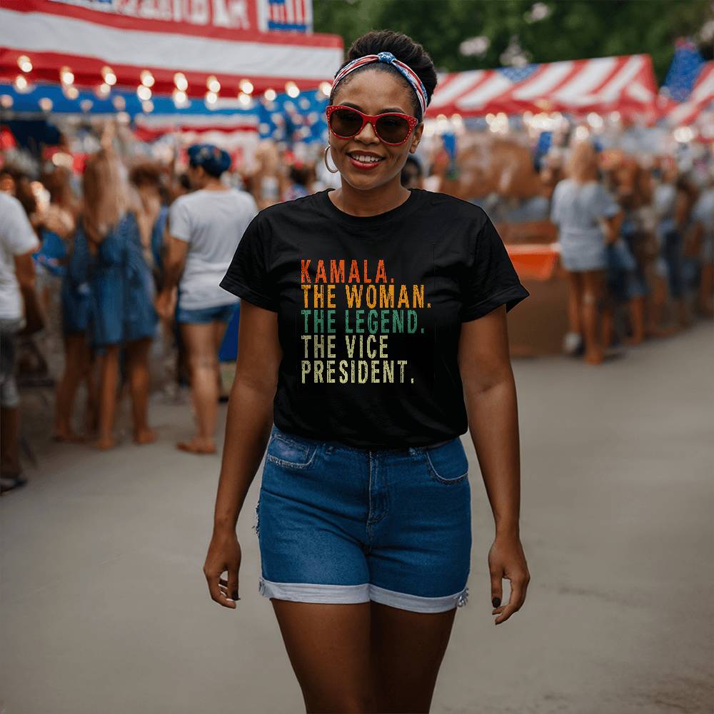 KAMALA. LA MUJER. LA LEYENDA. LA VICEPRESIDENTA.