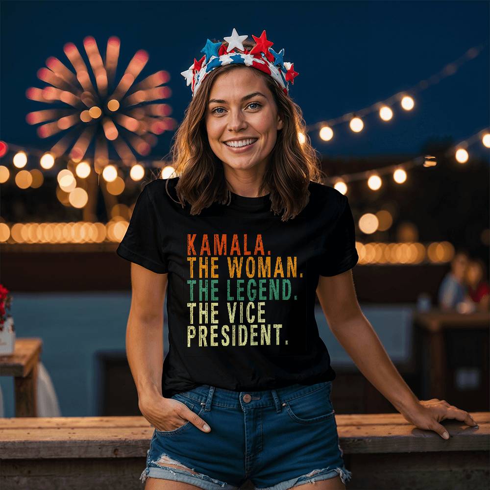 KAMALA. LA MUJER. LA LEYENDA. LA VICEPRESIDENTA.